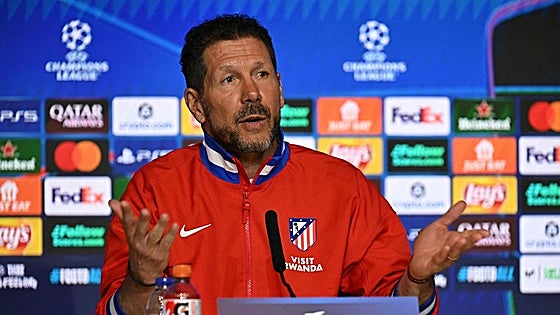Simeone: «No pienso en los árbitros»