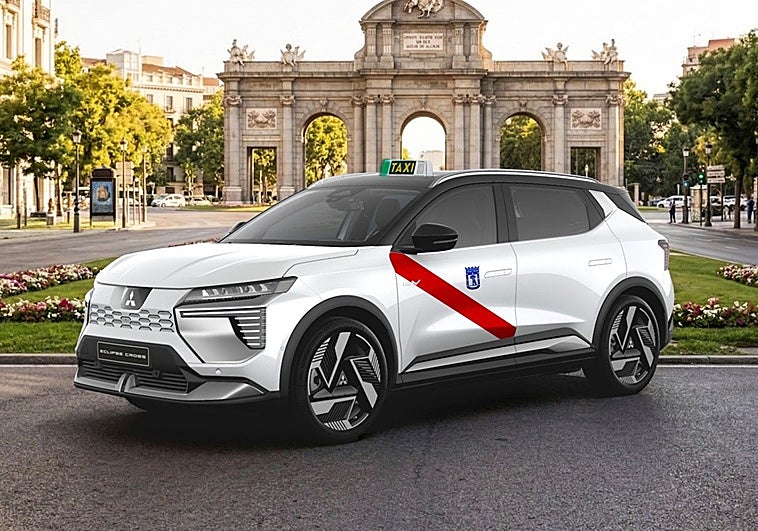 El Mitsubishi Eclipse Cross EV desembarca en el sector del taxi tras recibir la homologación