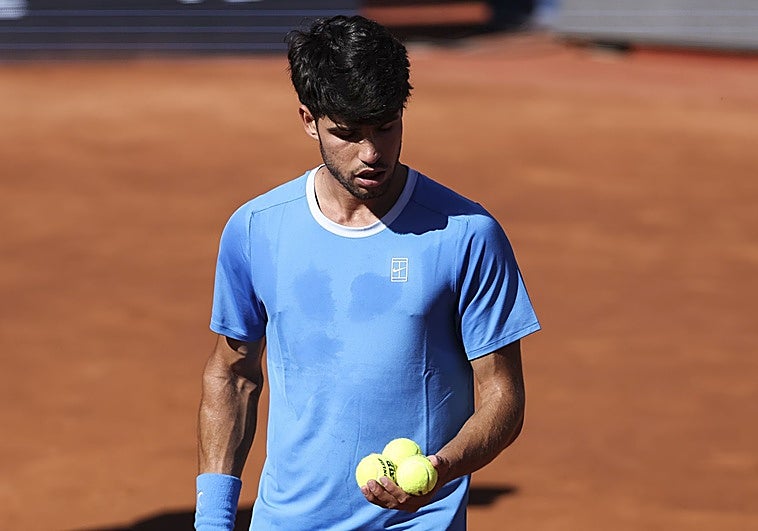 Carlos Alcaraz, baja del Godó: «La lesión en la muñeca es más grave de lo que pensábamos»