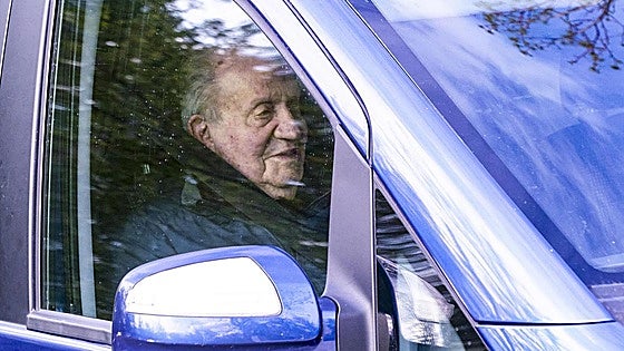 El rey Juan Carlos, de vuelta en Sanxenxo para participar en las regatas