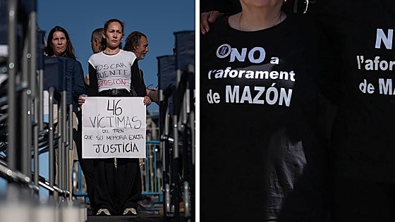 Víctimas de Adamuz y la dana claman ante el Congreso contra la «impunidad política»