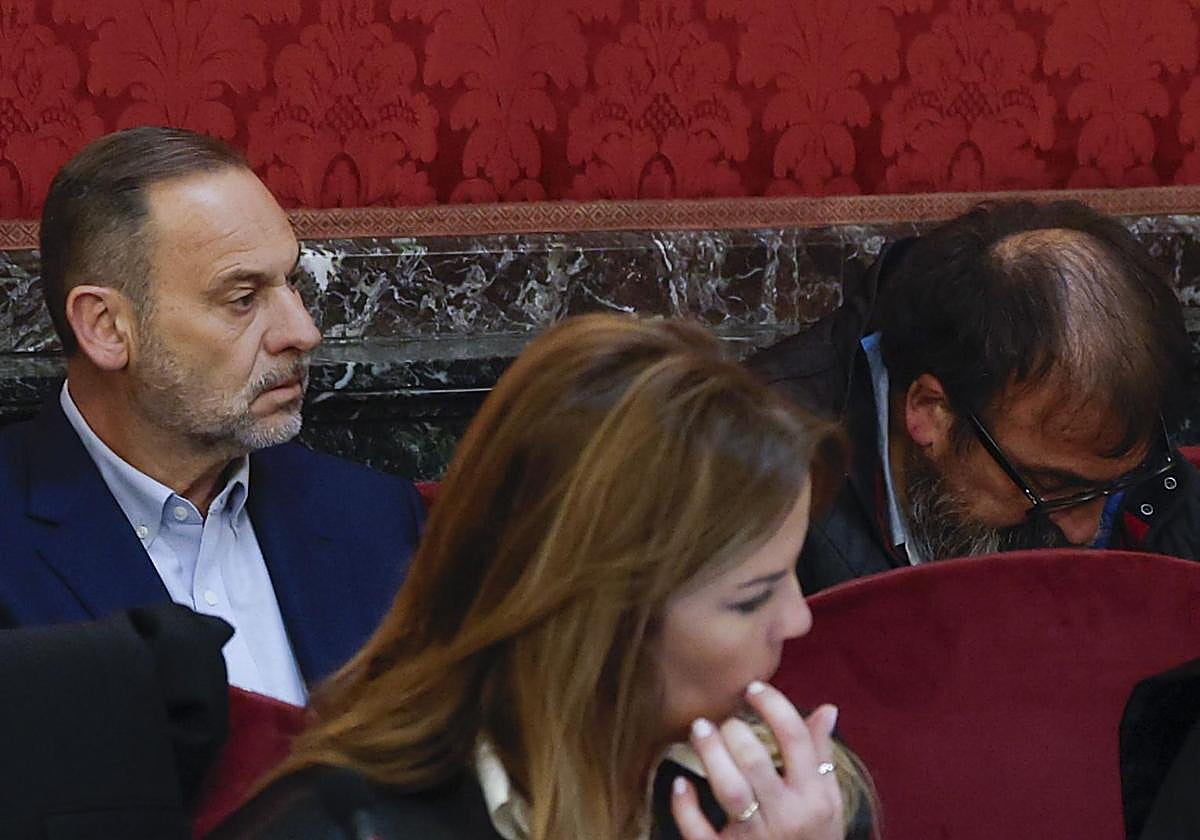 El exministro José Luis Ábalos en el banquillo de los acusados