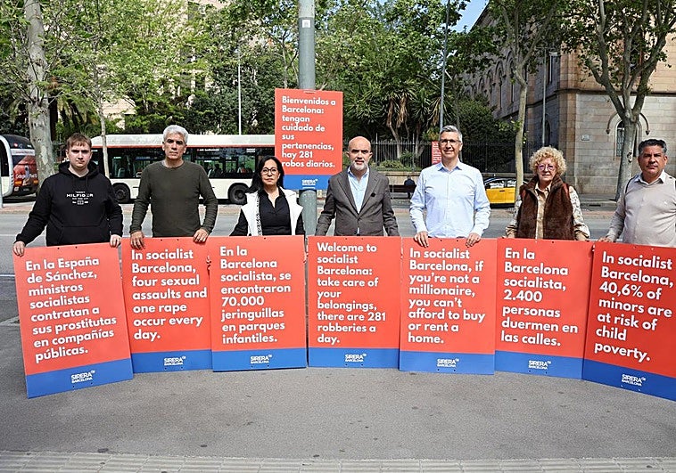 El PP recibe la cumbre progresista con los índices de robos y violaciones en Barcelona