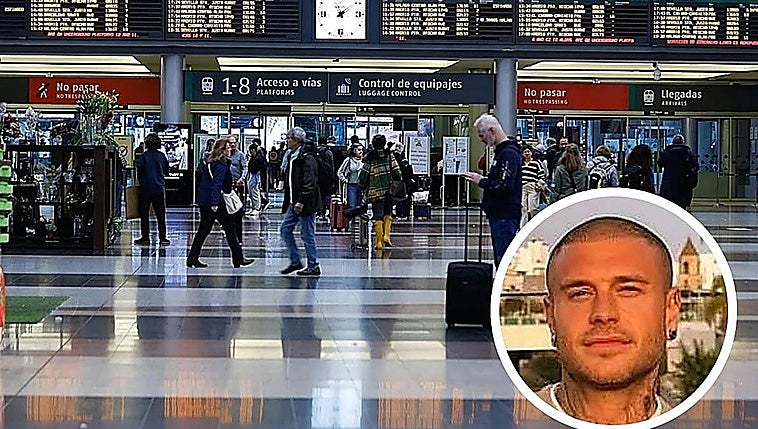 Condenan al actor Adrián Rodríguez por agredir a policías en la estación de tren María Zambrano de Málaga