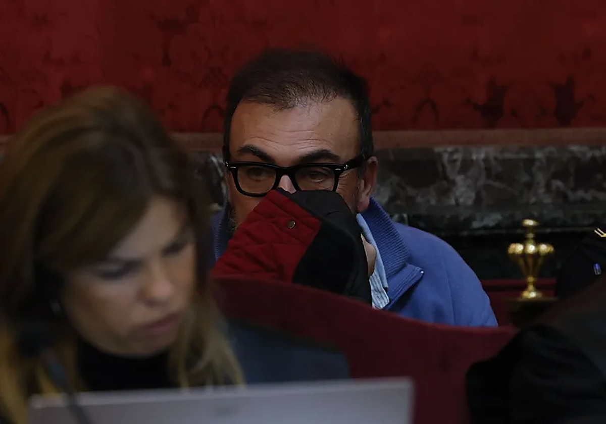 Koldo García en el banquillo de los acusados del Tribunal Supremo