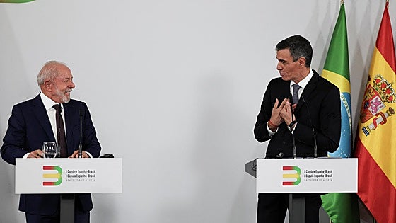 Lula elogia a Sánchez: «Está haciendo crecer el rebaño progresista»