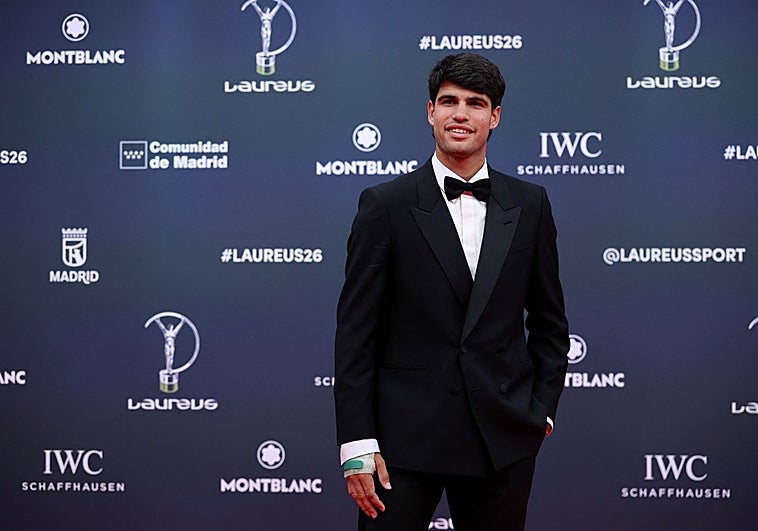 Carlos Alcaraz se lleva el premio gordo en los Laureus