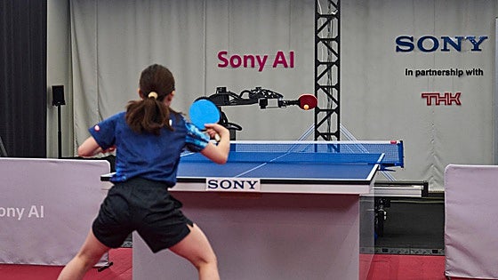 El robot Ace, la 'promesa' del ping-pong que gana a jugadores de élite