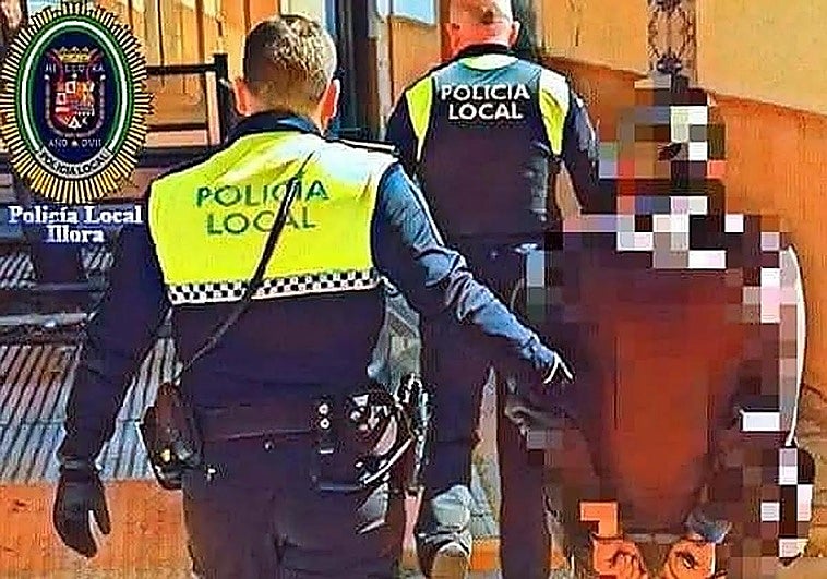 Detienen en Granada a un «violento» fugitivo que rompió el brazo a un policía con bate de béisbol