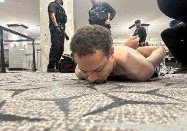 Así fue el momento de la detención del sospechoso de atentar contra Trump en la cena de corresponsales