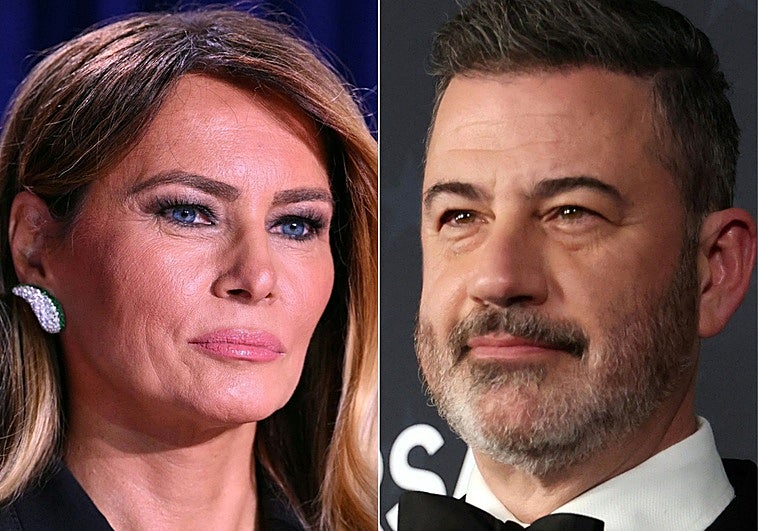 Melania Trump pide la cabeza de Jimmy Kimmel por decir que tiene el «resplandor de una viuda»
