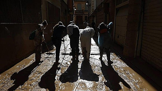 La voluntaria que pretendía ser víctima de la dana: «Mi cuerpo se ha resentido. Fue un sobreesfuerzo; un palizón»
