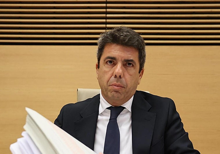 El TSJ insiste en que no hay motivos para investigar a Mazón por la dana