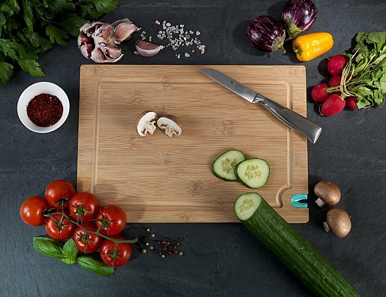 Revoluciona tu cocina con estas tablas para cortar con afilador de cuchillos integrado
