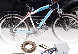 Convierte tu bicicleta convencional en eléctrica con este práctico kit de conversión