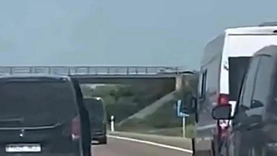 Investigados dos hombres de Guipúzcoa por el acoso en carretera a una furgoneta del Atlético