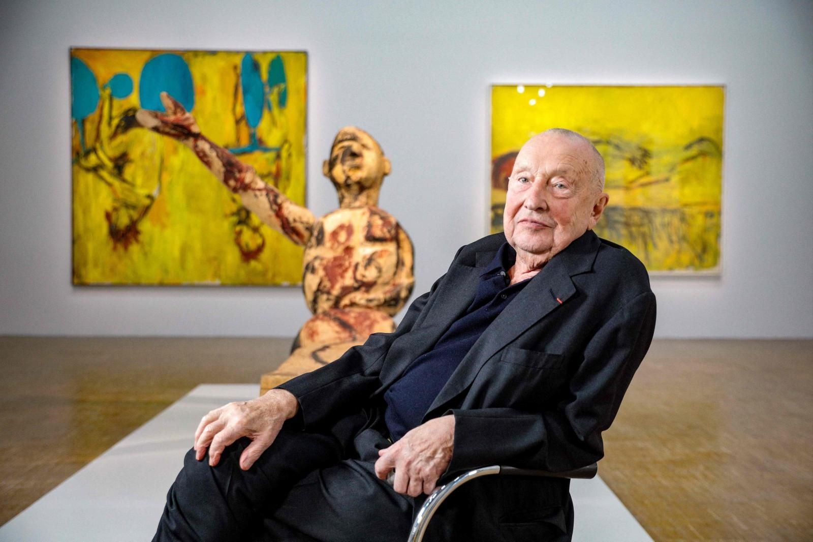 Georg Baselitz, sanatın öfkesi
