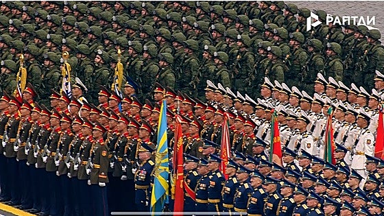 Concluye en Moscú el desfile más amargo del día de la Victoria