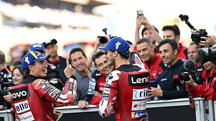 Pole de Pecco Bagnaia y récord de Marc Márquez