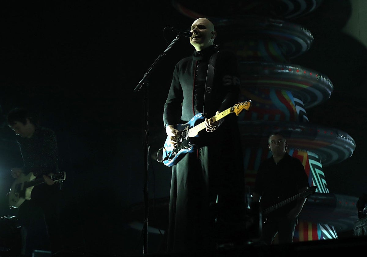 Billy Corgan, en el Mad Cool de 2019.