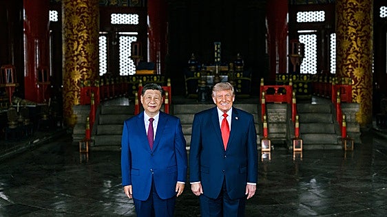 Trump y Xi estabilizan sus lazos pero no cierran acuerdos comerciales