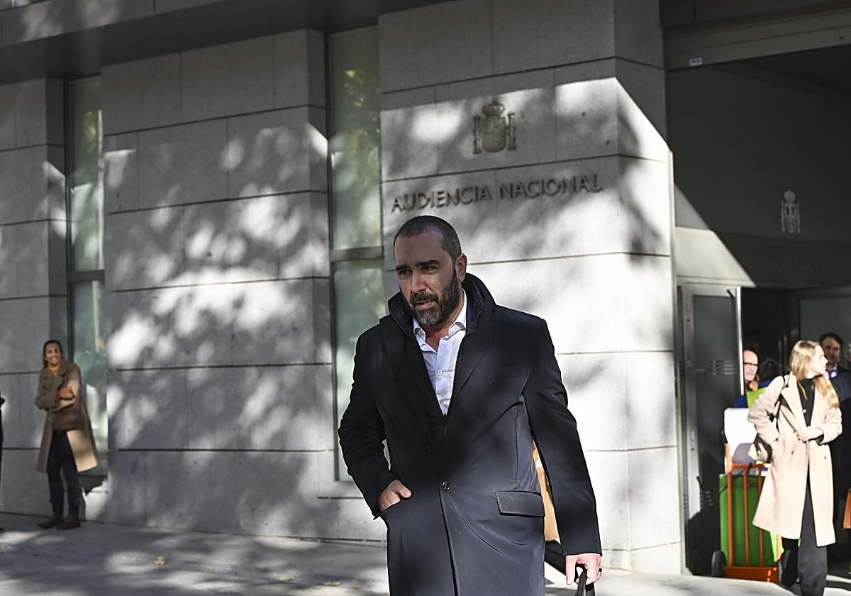 Víctor de Aldama comparece en la Audiencia Nacional.