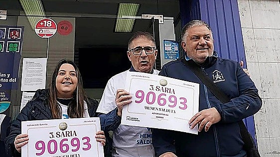 En libertad el presidente del club de rugby de Igorre que fue detenido por la estafa de la lotería de Navidad