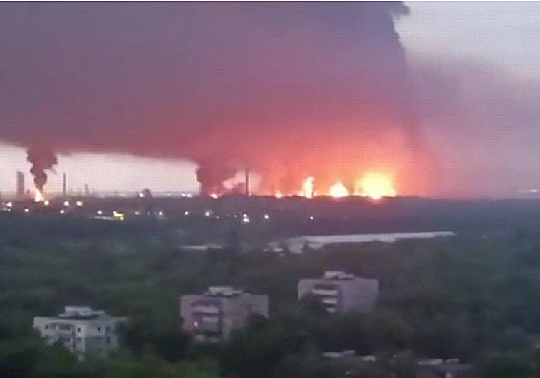 Ucrania ataca una refinería en el corazón de Rusia