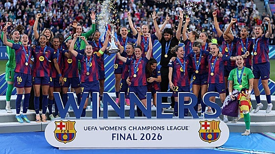 El Barça reina en Europa con un póker de Champions