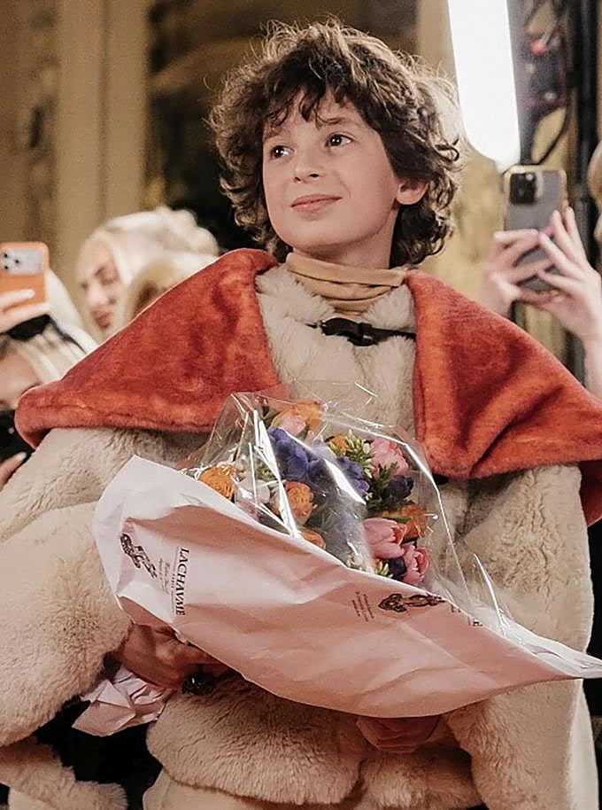Max Alexander, en su desfile de la Semana de la Moda de París
