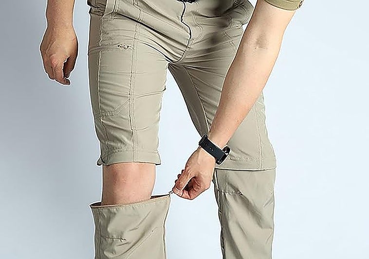 Si te gusta el senderismo tienes que hacerte con uno de estos prácticos pantalones convertibles