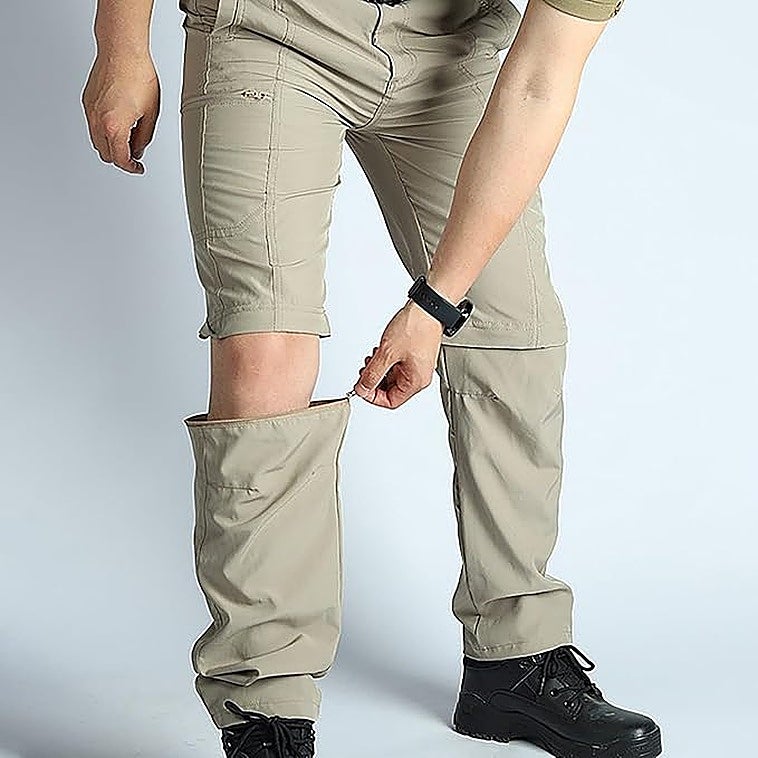 Si te gusta el senderismo tienes que hacerte con uno de estos prácticos pantalones convertibles