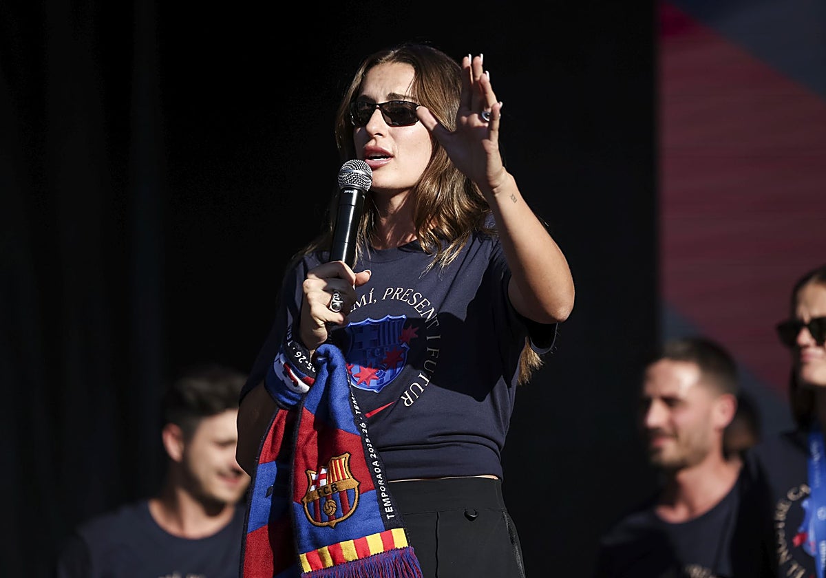 Alexia Putellas se despide del Barça