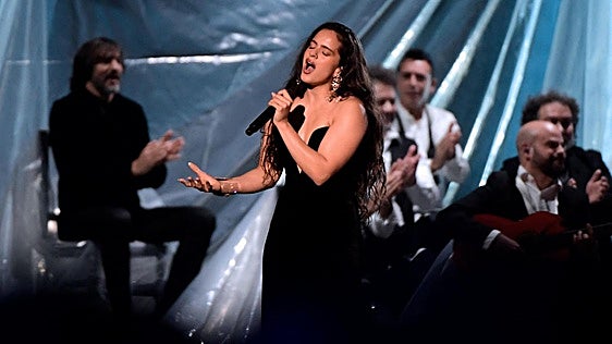 Rosalía, la gran ganadora en los III Premios de la Academia de la Música