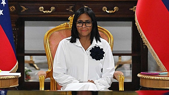 La Administración Trump ordena a la Fiscalía que pare las investigaciones contra Delcy Rodríguez