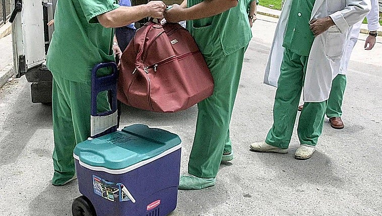 Increíble descuido en Loiu: «Den la vuelta al avión. Se han olvidado el órgano del trasplante en el aeropuerto»