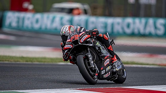 Aprilia monopoliza la primera fila en Mugello y Marc Márquez saldrá cuarto