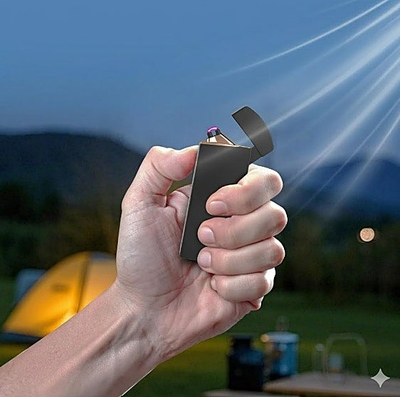 Enciende lo que quieras incluso con viento fuerte con este encendedor eléctrico