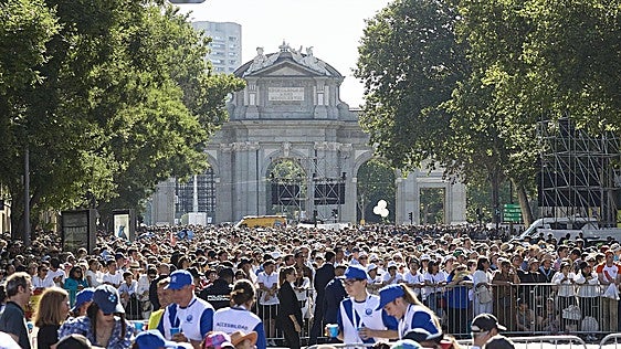 Así se ha vivido desde dentro la misa del Papa en Cibeles