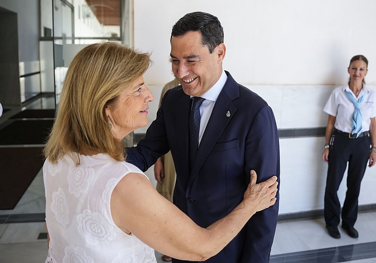 Moreno afronta la constitución del Parlamento andaluz como termómetro de su investidura