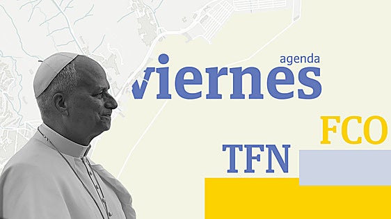 La agenda del Papa en su último día en España