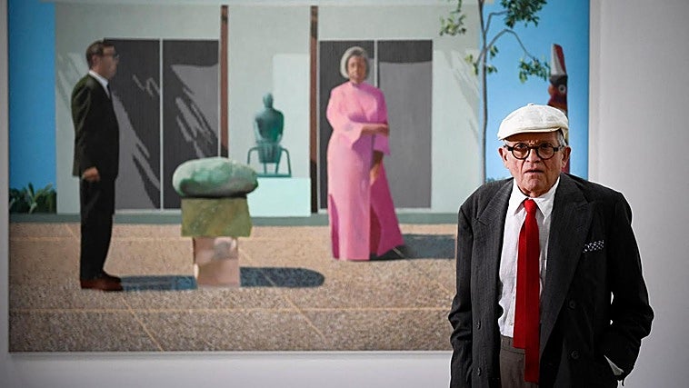 Muere David Hockney, el Benjamin Button de la pintura