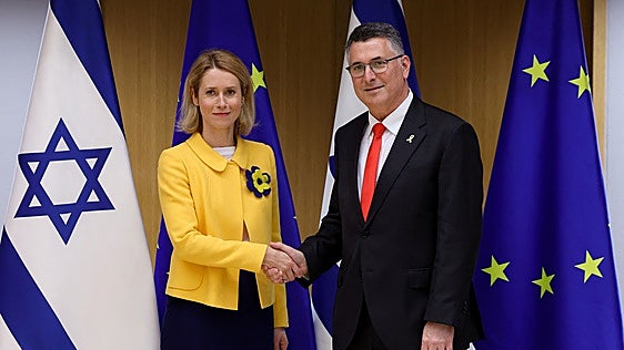 Israel corta «todo contacto» con la jefa de la diplomacia europea