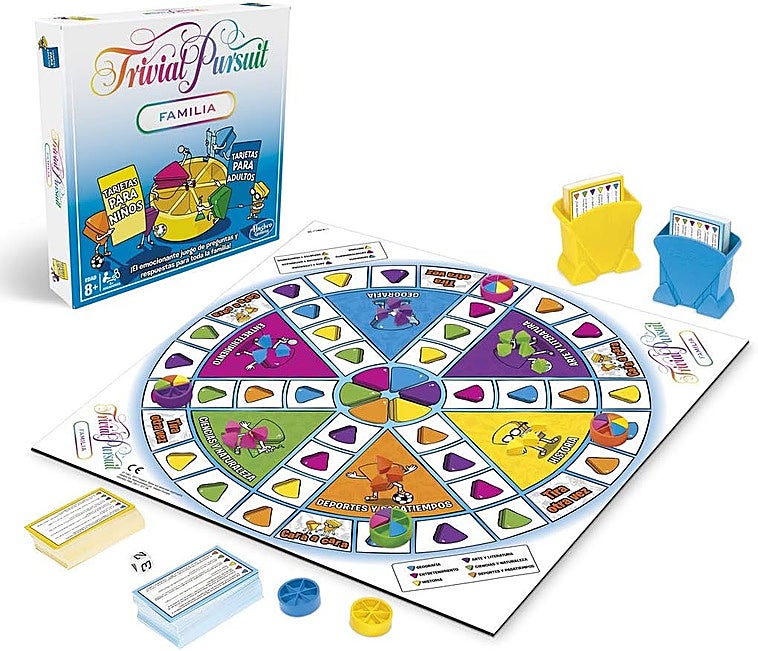 Conviértete en el rey de los quesitos con el Trivial Pursuit edición familiar y sus 2.400 preguntas