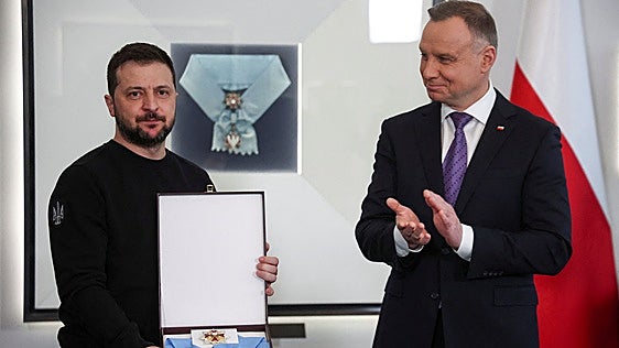 El nombre de una unidad militar abre una crisis entre Ucrania y Polonia