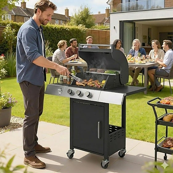 Si buscas una barbacoa de gas portátil para tu terraza o jardín, mira estas opciones