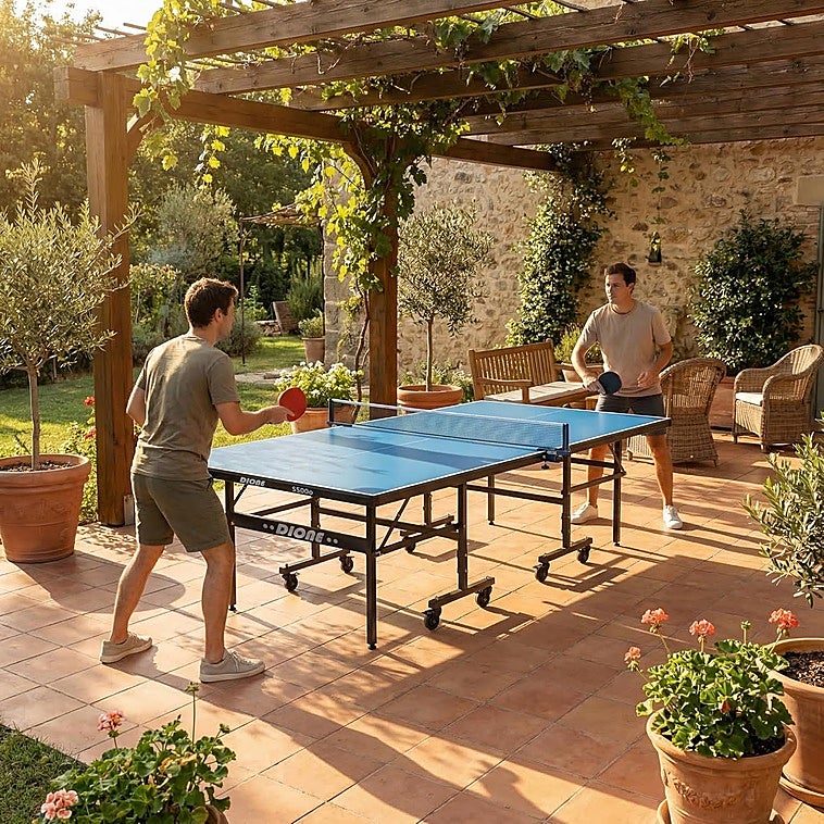 Las mejores mesas de ping pong plegables para casa, jardín o garaje