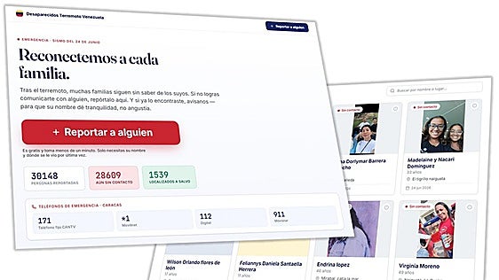 Más de 37.000 desaparecidos y cientos de edificios derruidos en Venezuela
