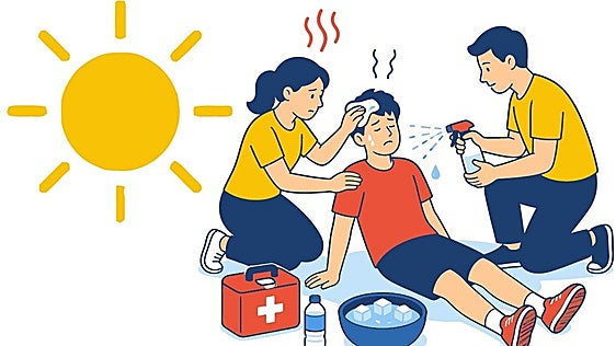 A tu hijo le está dando un golpe de calor... y no lo sabes
