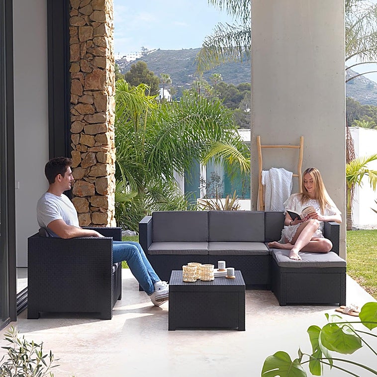 Los mejores conjuntos de muebles de ratán sintético para terraza y jardín